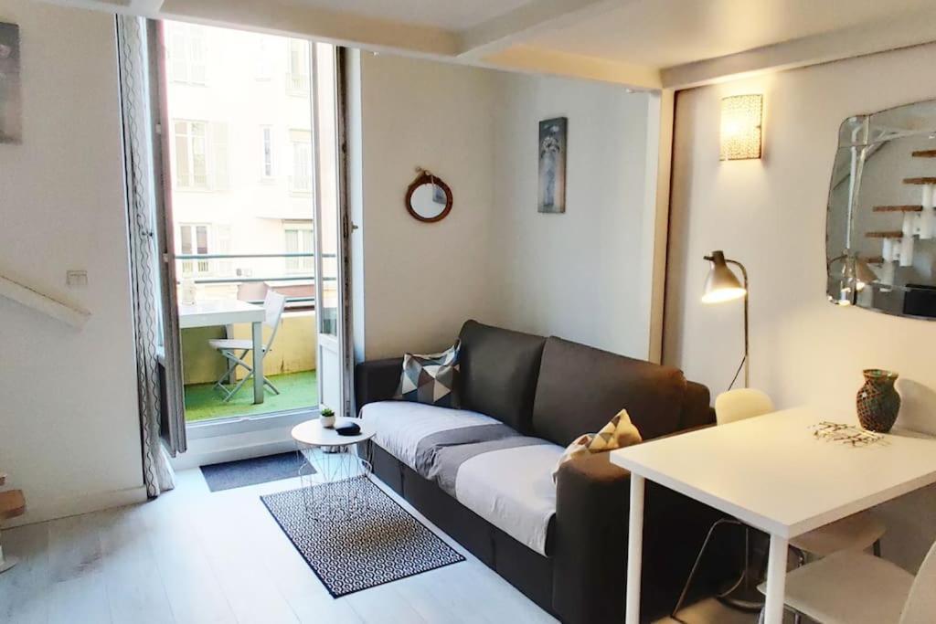 Duplex Central Close Beaches And Shops And Balcony Apartman Nizza Kültér fotó